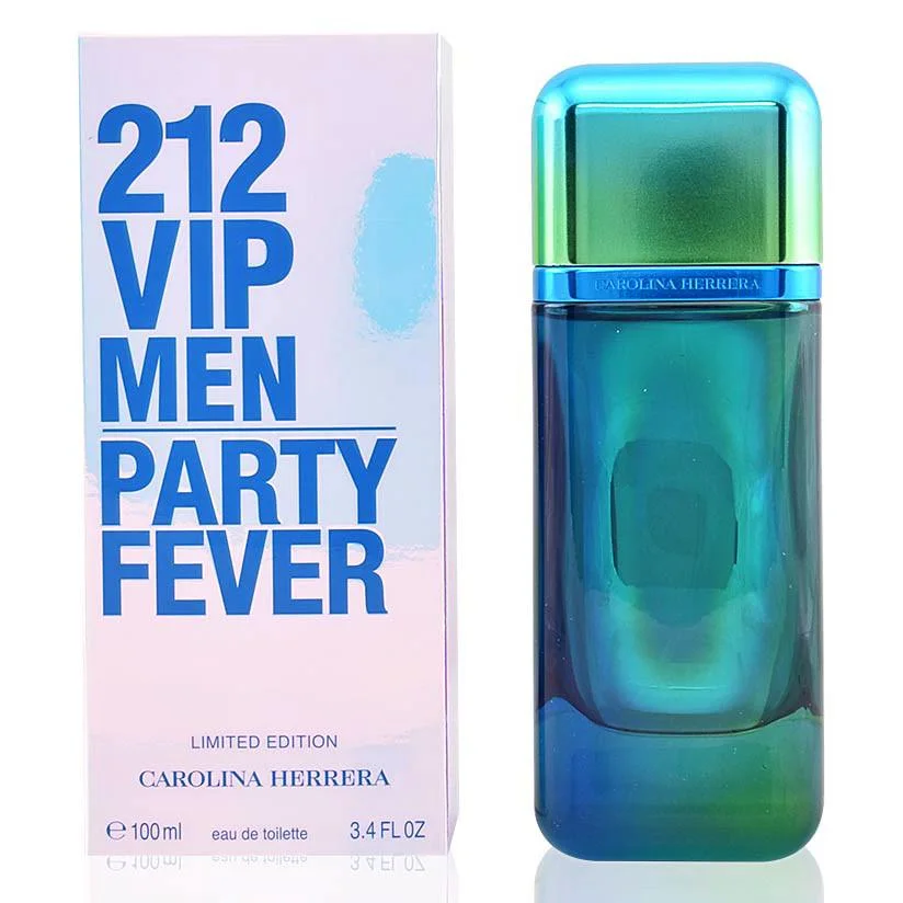 212 VIP Men Party Fever fragrance bottle