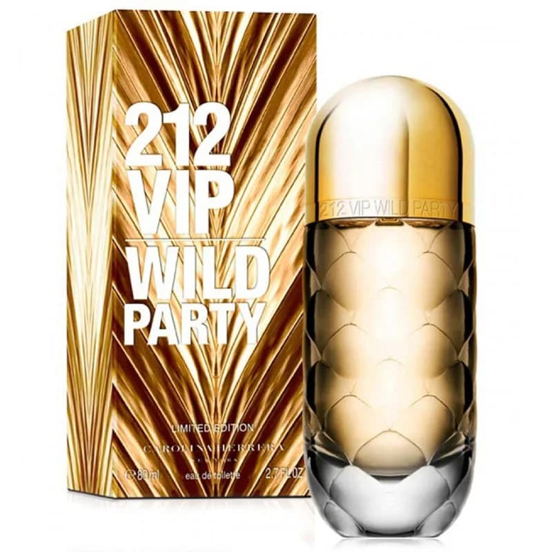212 VIP Wild Party fragrance bottle