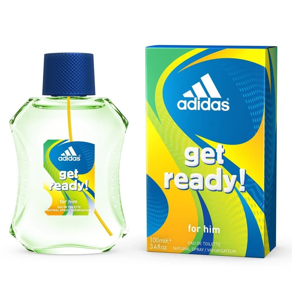 Adidas Get Ready 3.4 oz EDT for men bottle