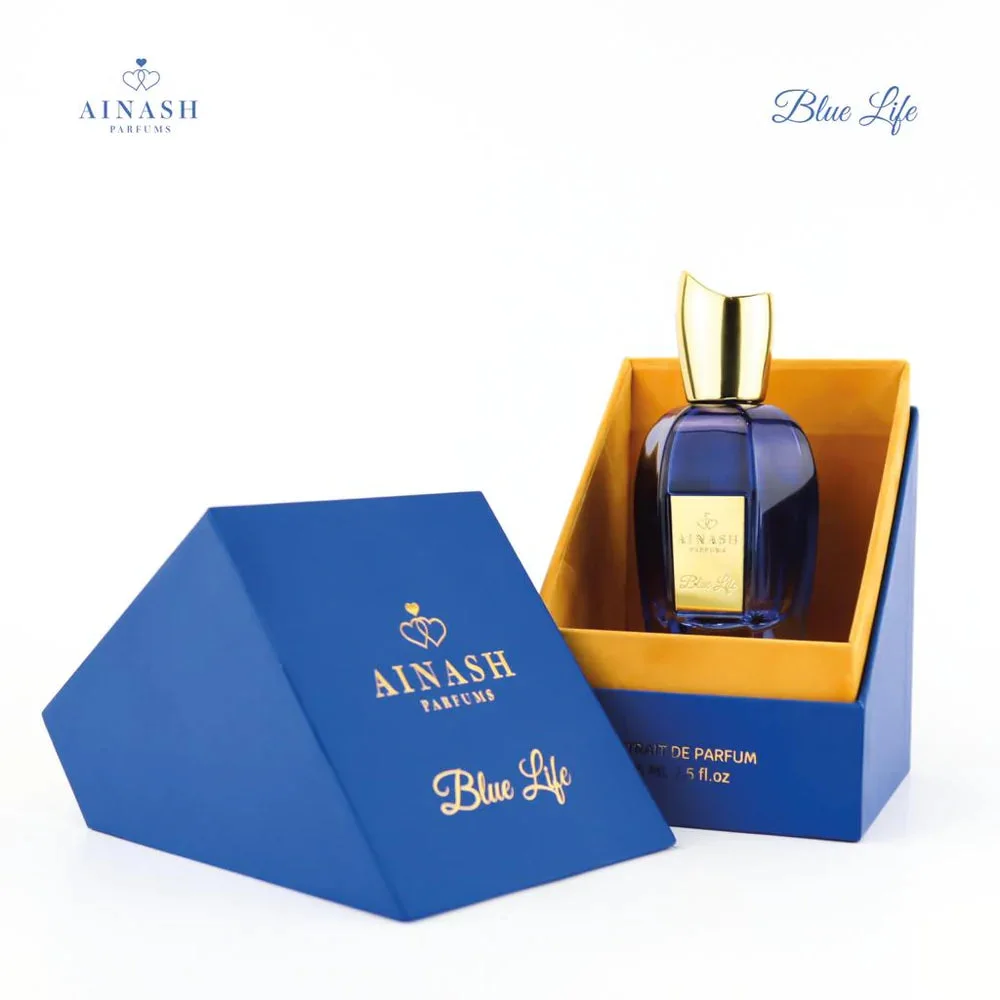 Ainash Blue Life 2.5 oz EDP unisex bottle