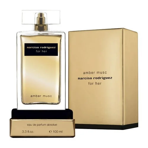 Narciso Rodriguez Amber Musc 3.3 oz EDP Intense for women fragrance bottle