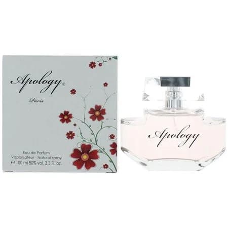 Apology fragrance bottle