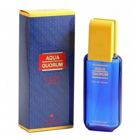 Aqua Quorum fragrance bottle