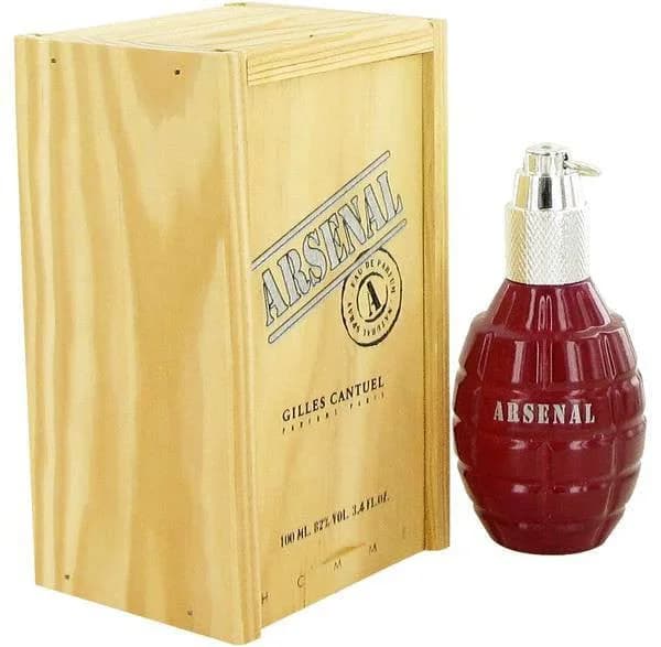 Arsenal fragrance bottle