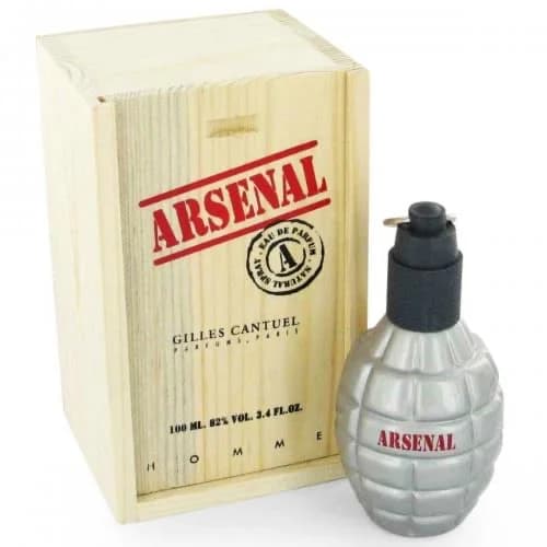 Arsenal Grey fragrance bottle