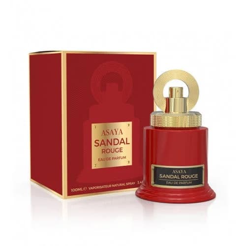 Asaya Sandal Rouge fragrance bottle