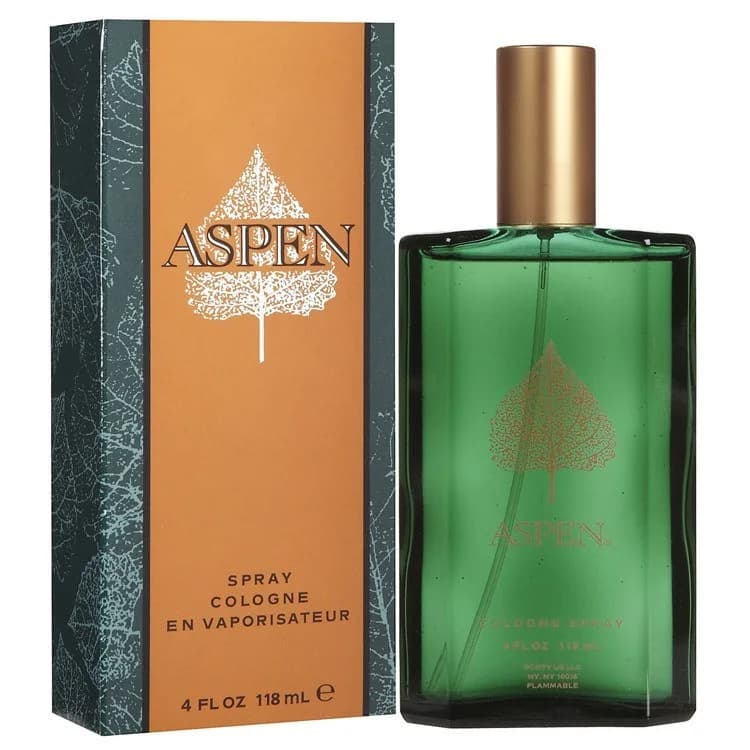 Aspen fragrance bottle