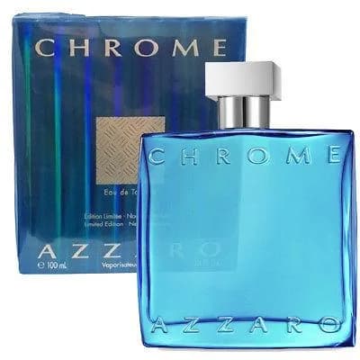 Azzaro Chrome Limited Edition fragrance bottle
