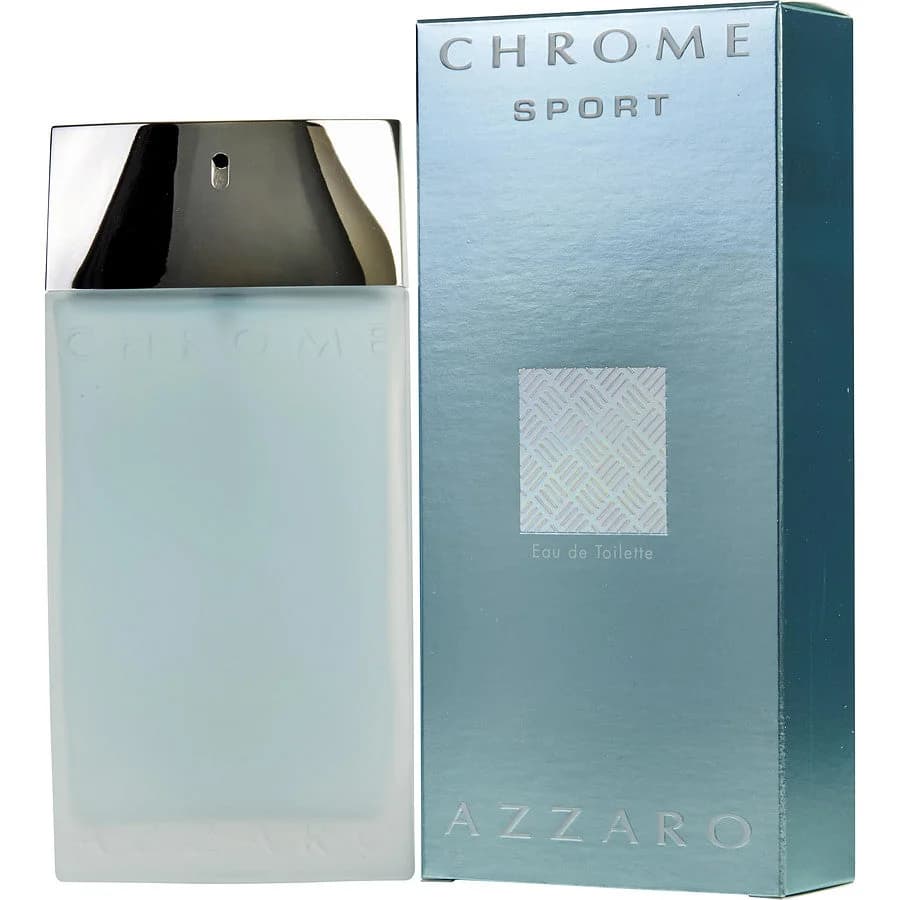 Chrome Sport fragrance bottle
