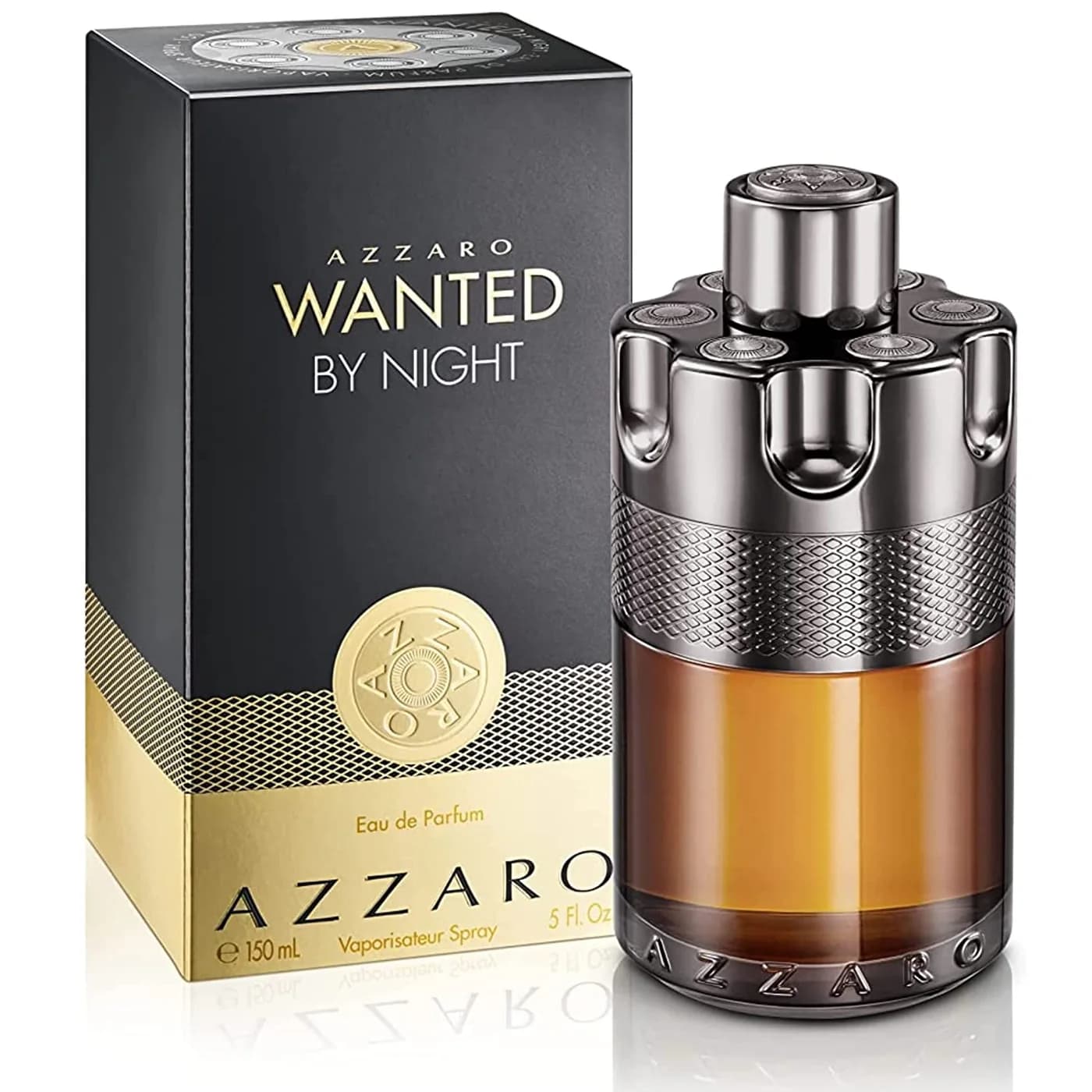 Azzaro Wanted By Night fragrance bottle