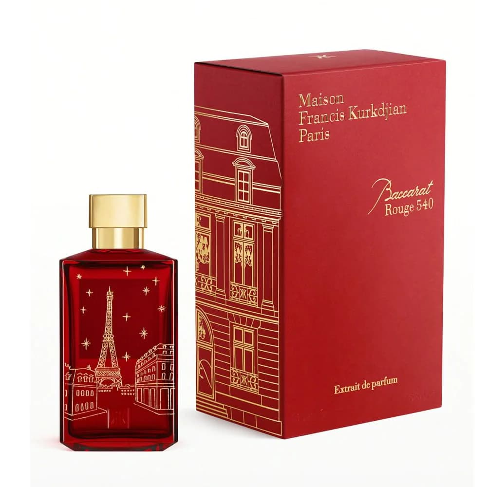 Baccarat Rouge 540 fragrance bottle