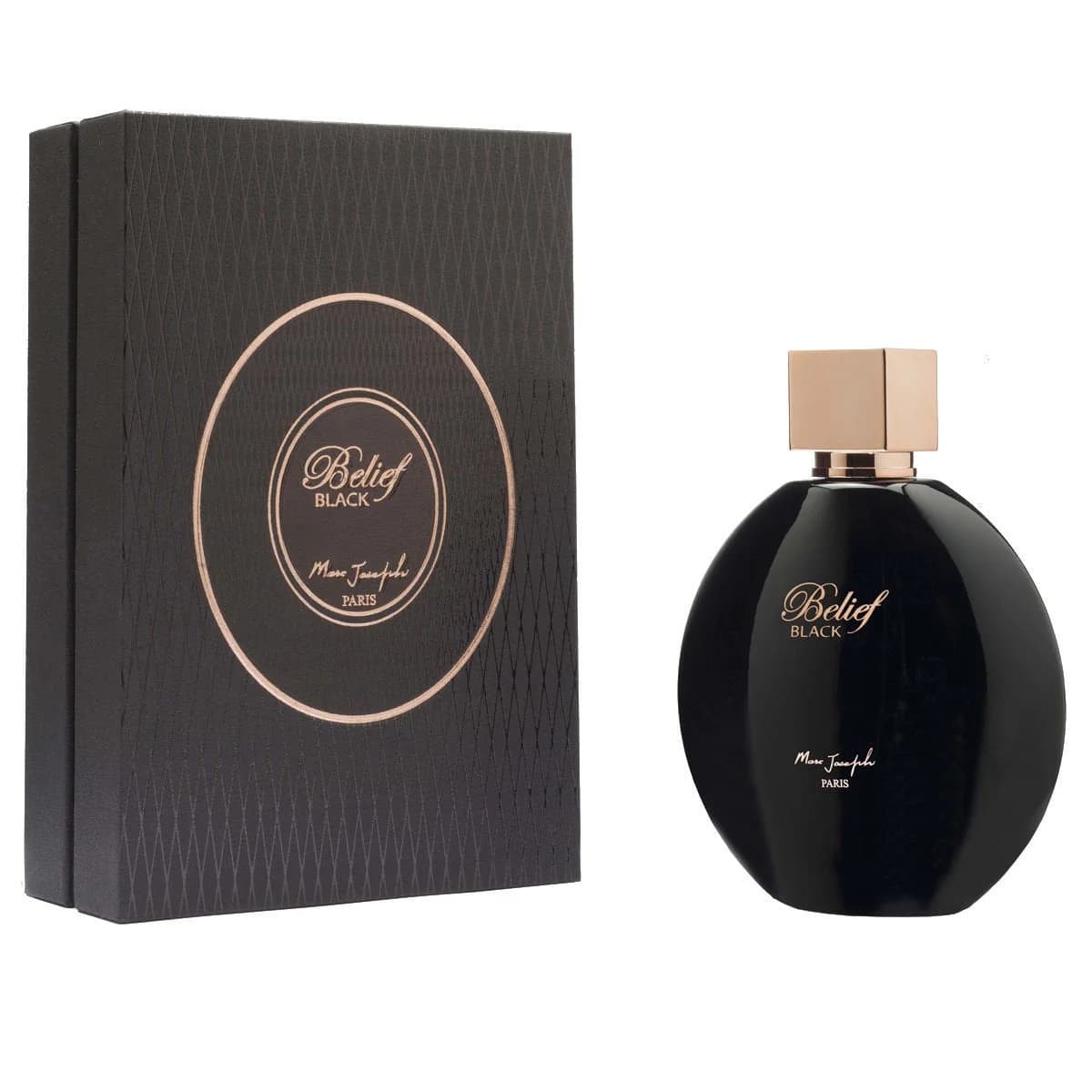 Belief Black fragrance bottle