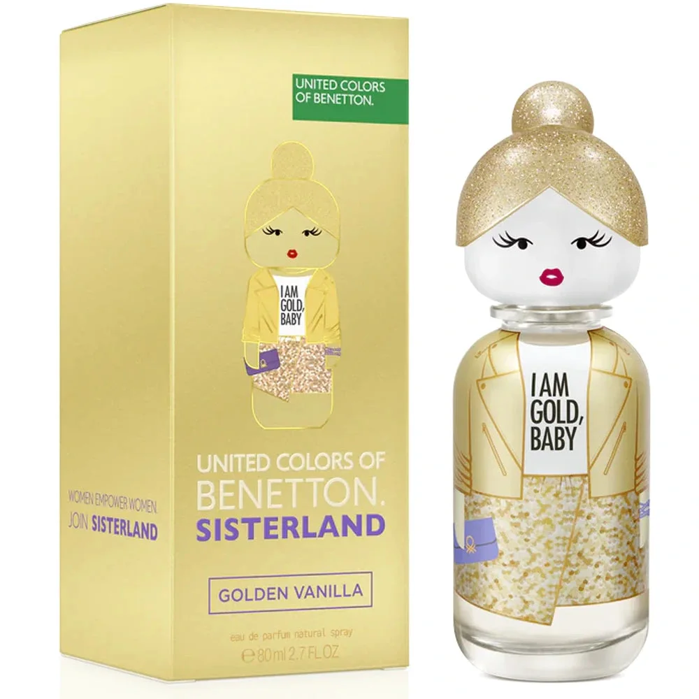 Sisterland Golden Vanilla fragrance bottle