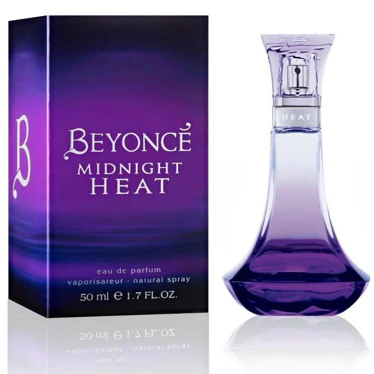 Beyonce Midnight Heat fragrance bottle