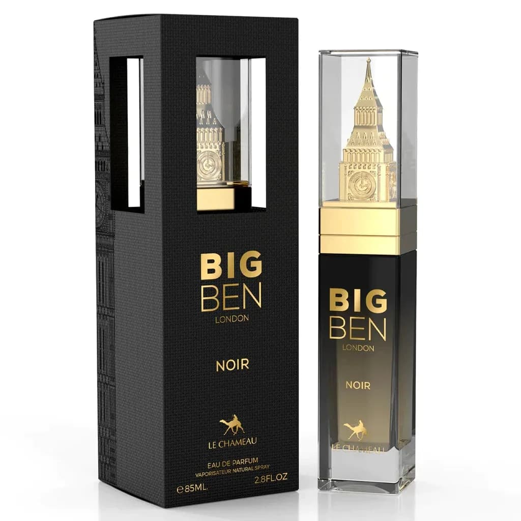 Big Ben London Noir fragrance bottle