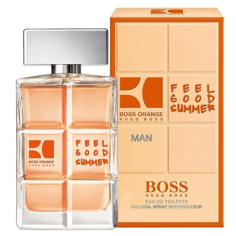 Boss Orange Feel Good Summer fragrance bottle