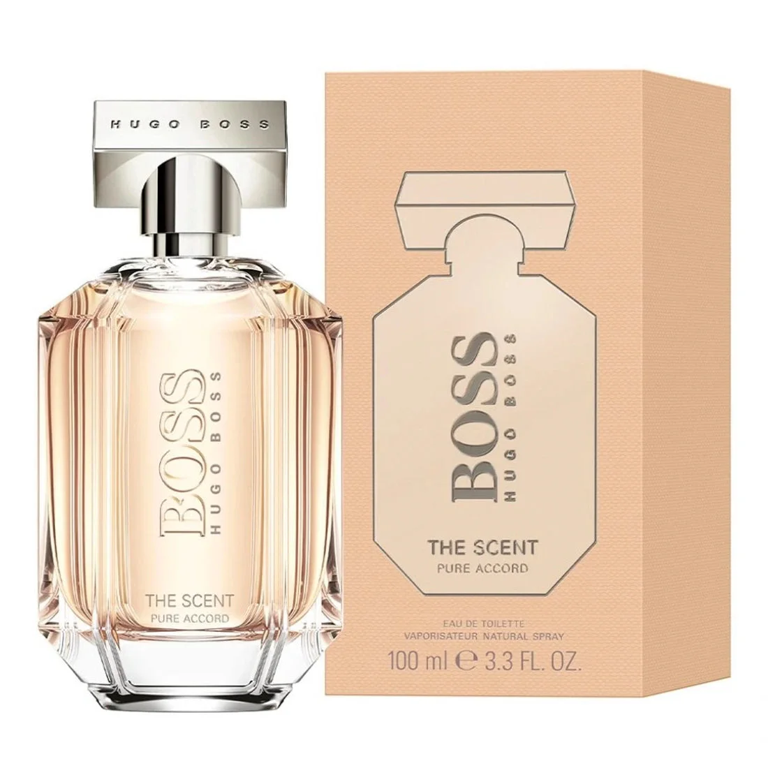 Hugo Boss The Scent Pure Accord fragrance bottle