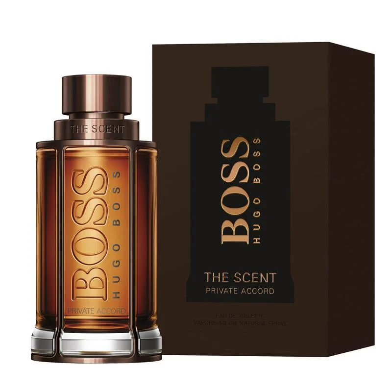 Hugo Boss The Scent Private Accord fragrance bottle