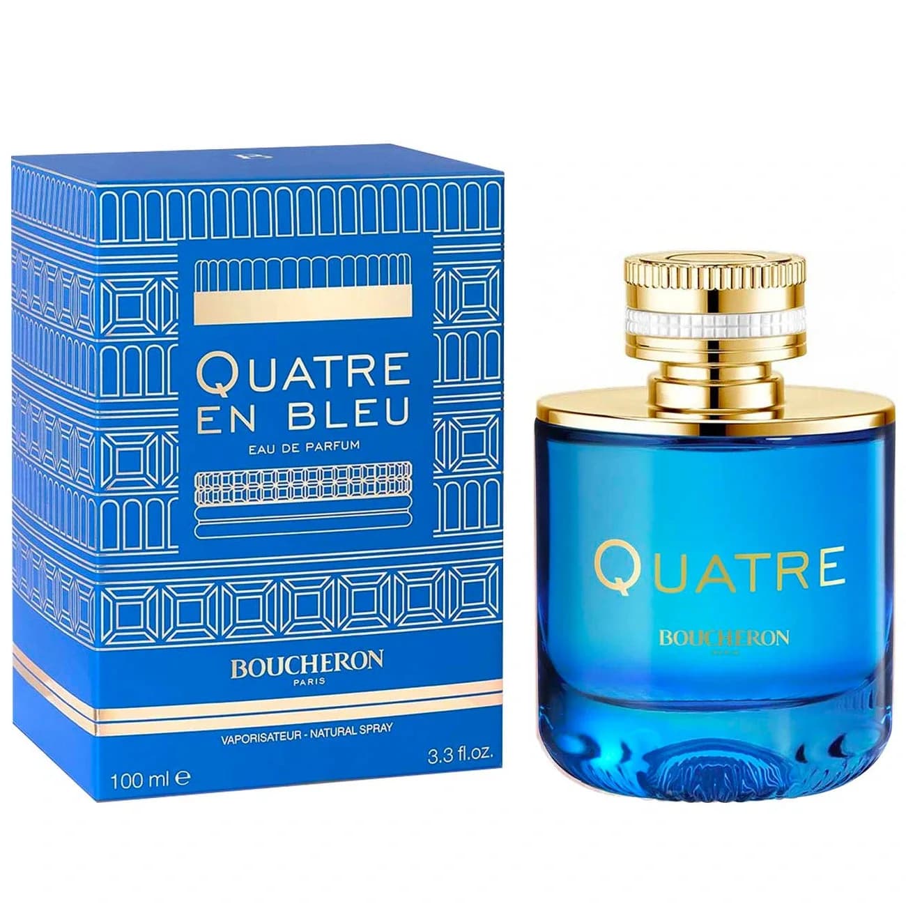 Quatre en Bleu fragrance bottle