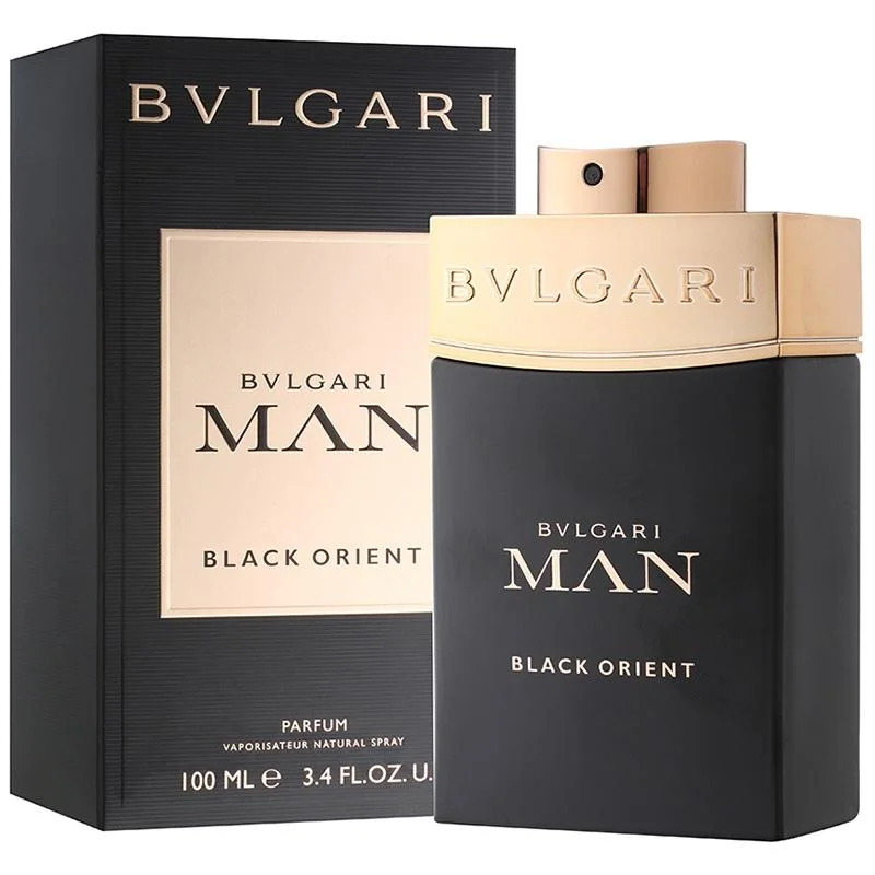 Bulgari Man Black Orient fragrance bottle