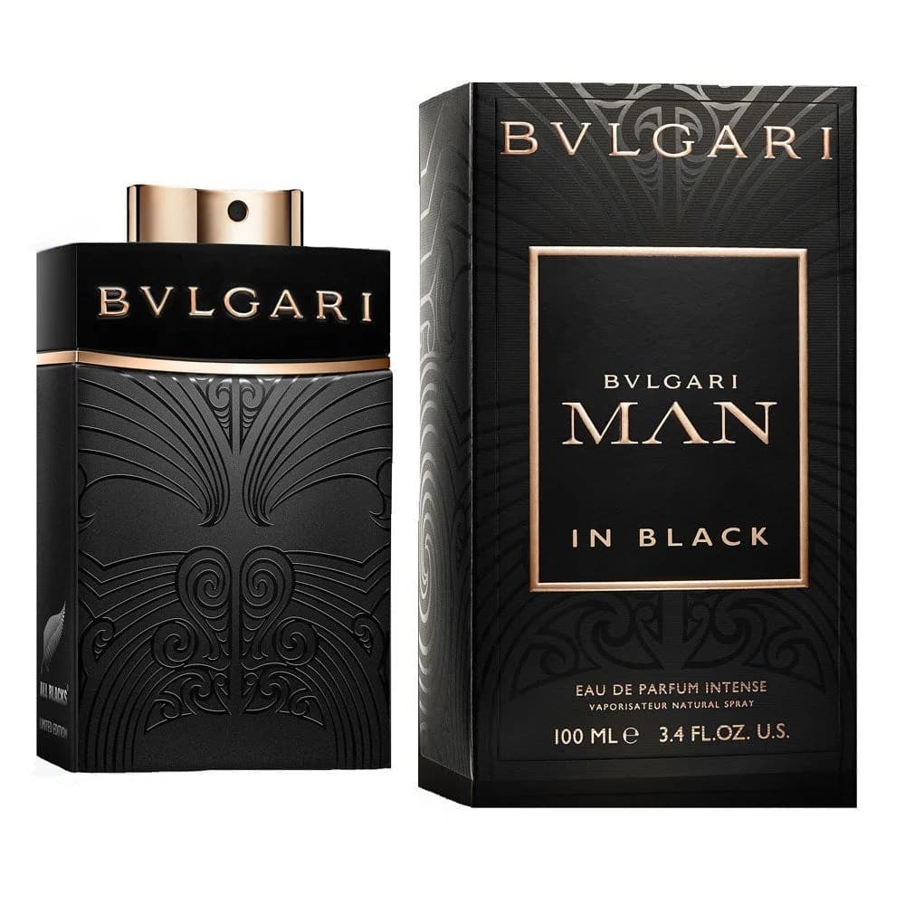 Bvlgari Man In Black Parfum Intense fragrance bottle