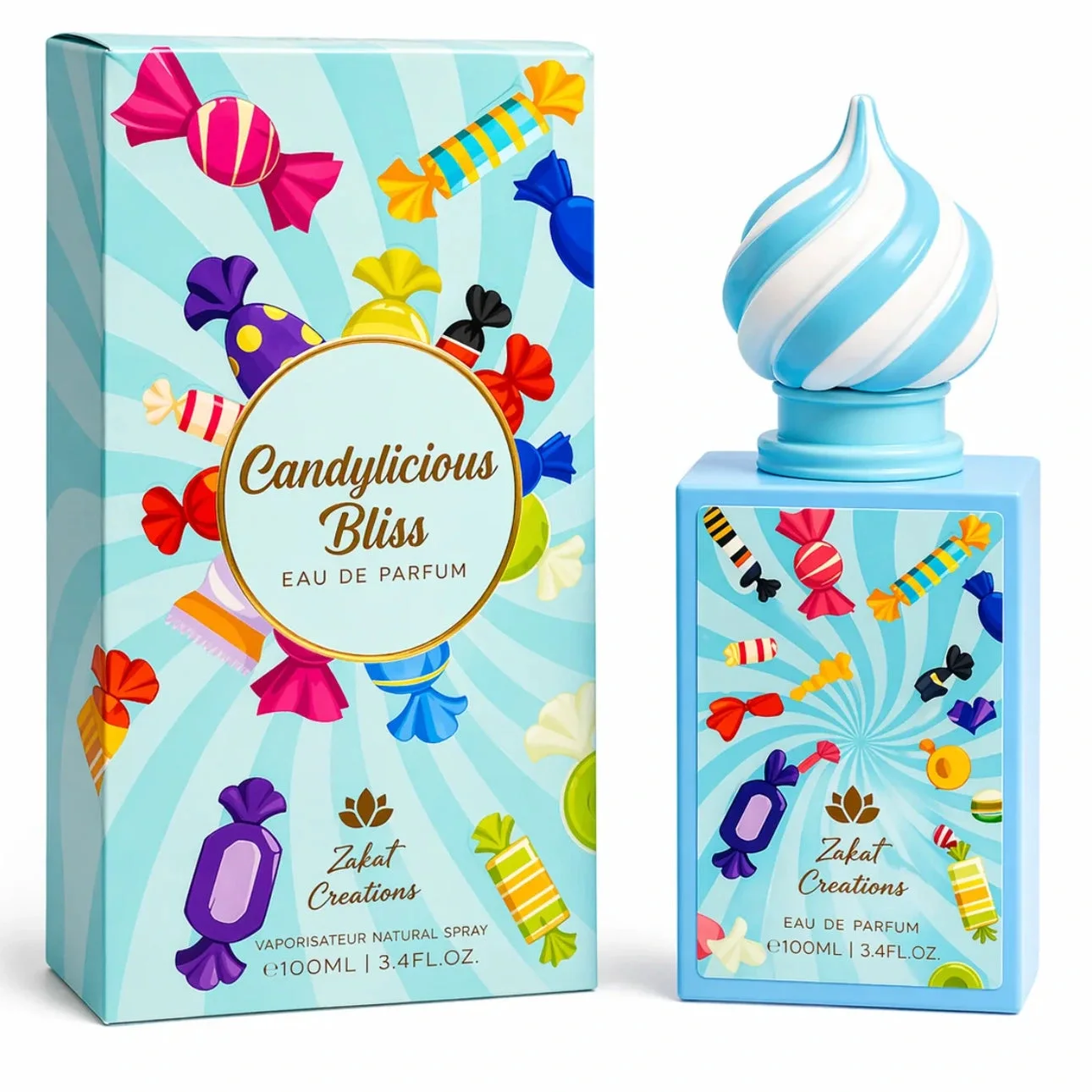 Candylicious Bliss fragrance bottle
