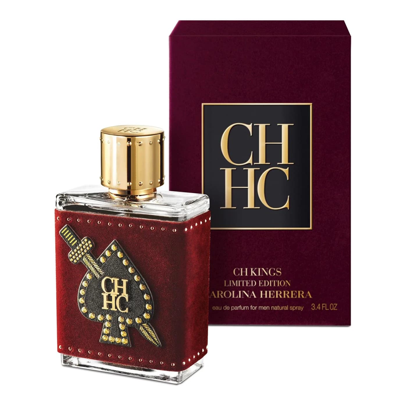 CH Kings Limited Edition fragrance bottle