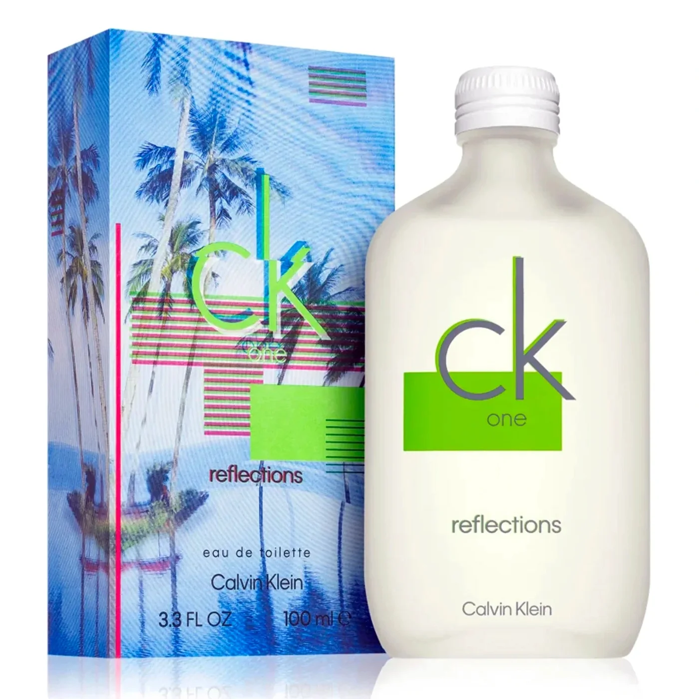 CK One Reflections fragrance bottle