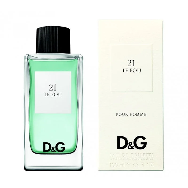 D&G 21 La Fou fragrance bottle