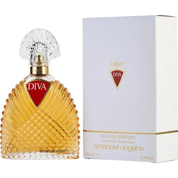 Diva 3.4 oz EDP by Ungaro for women fragrance bottle