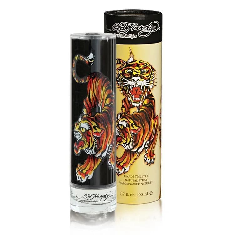 Ed Hardy fragrance bottle