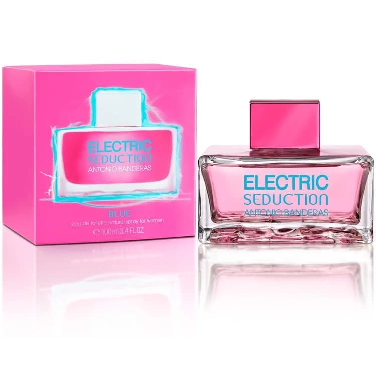 Electric Seduction Blue 3.4 oz EDT for women bottle