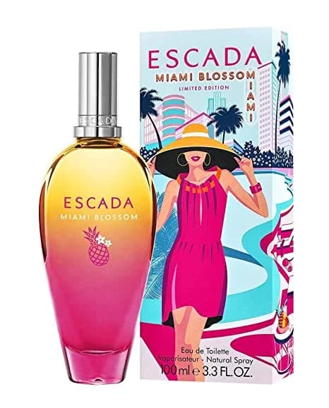 Escada Miami Blossom fragrance bottle