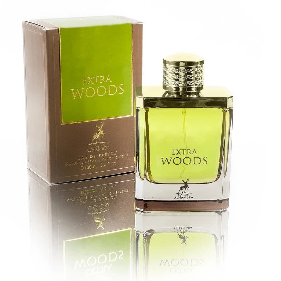 Extra Woods fragrance bottle