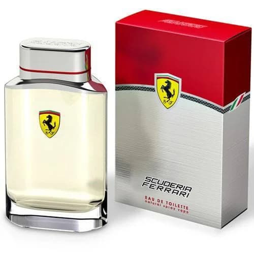 Ferrari Scuderia fragrance bottle