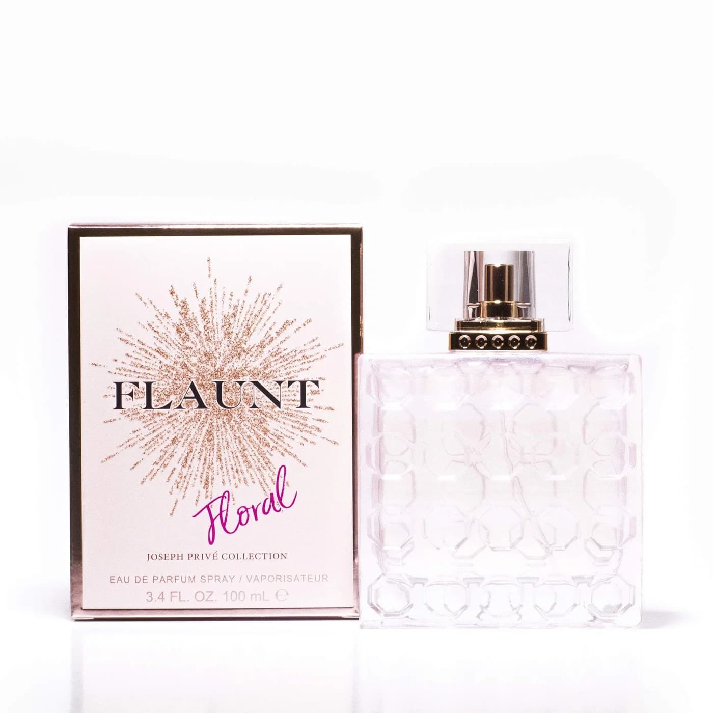 Flaunt Floral fragrance bottle