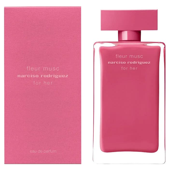 Fleur Musc Narciso Rodriguez for her fragrance bottle