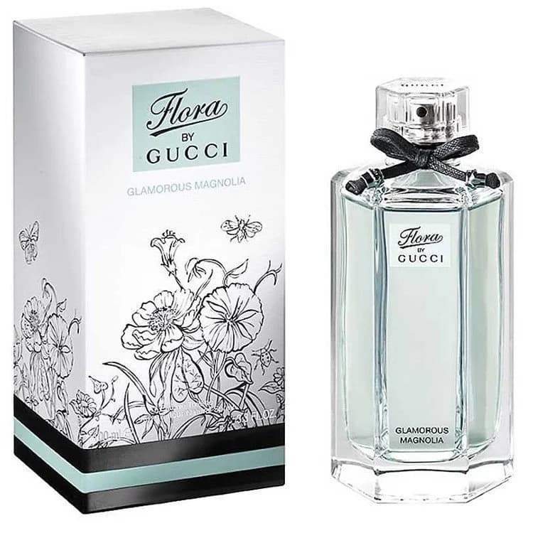 Flora Glamorous Magnolia fragrance bottle