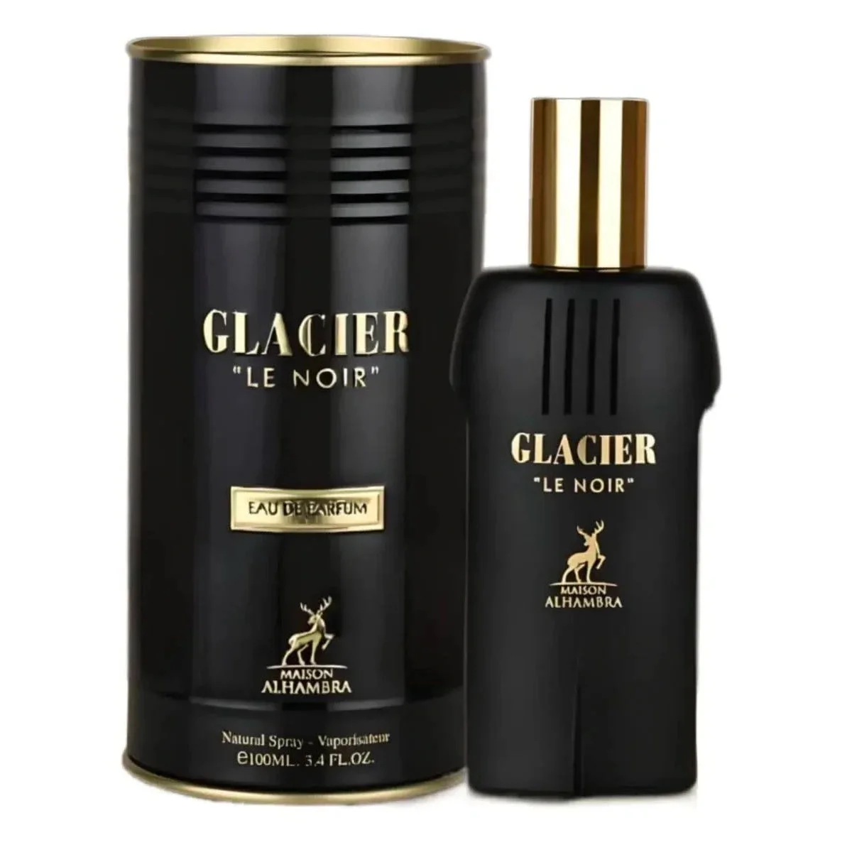 Glacier Le Noir fragrance bottle
