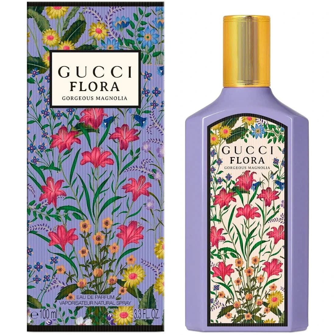 Flora Gorgeous Magnolia fragrance bottle
