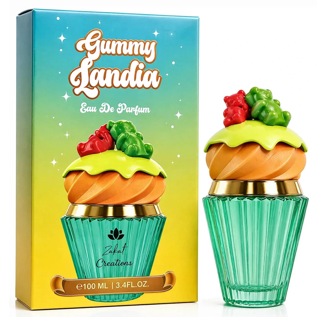 Gummy Landia fragrance bottle