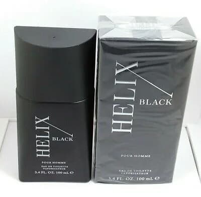 Helix Black fragrance bottle