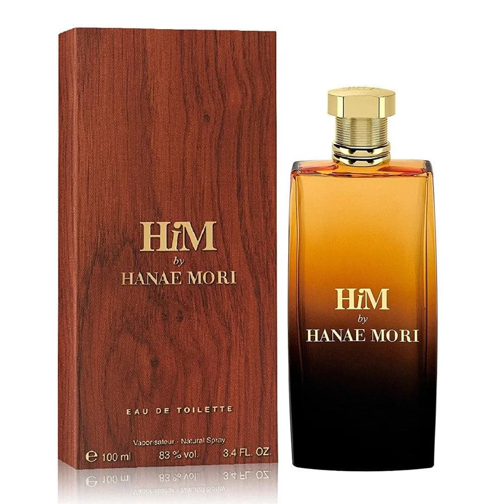 HiM fragrance bottle