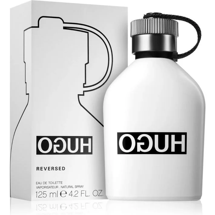 Hugo Reversed fragrance bottle