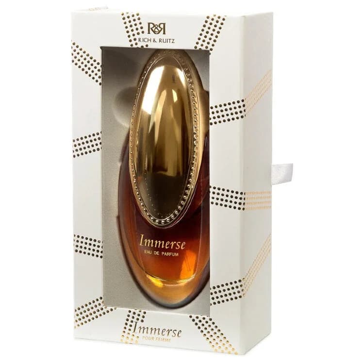 Immerse fragrance bottle