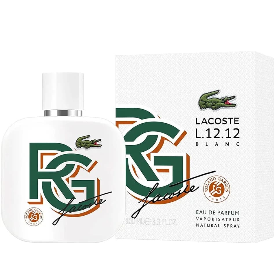 L.12.12. Blanc Roland Garros fragrance bottle