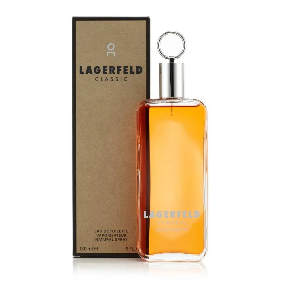 Lagerfeld fragrance bottle