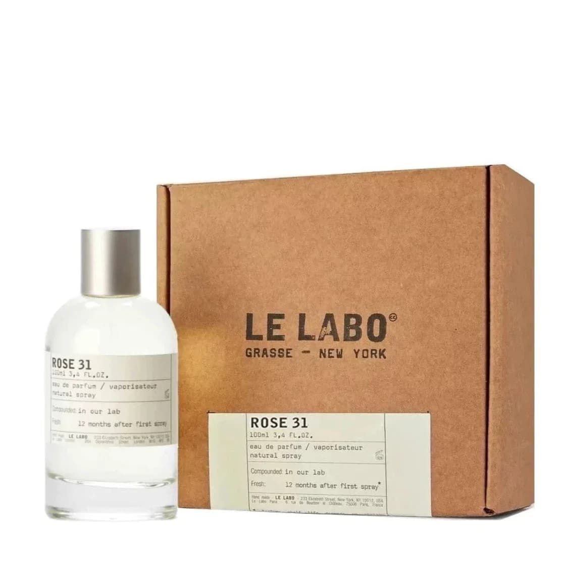 Le Labo Rose 31 fragrance bottle