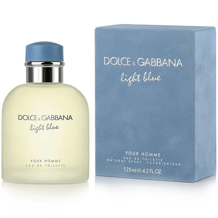Light Blue fragrance bottle