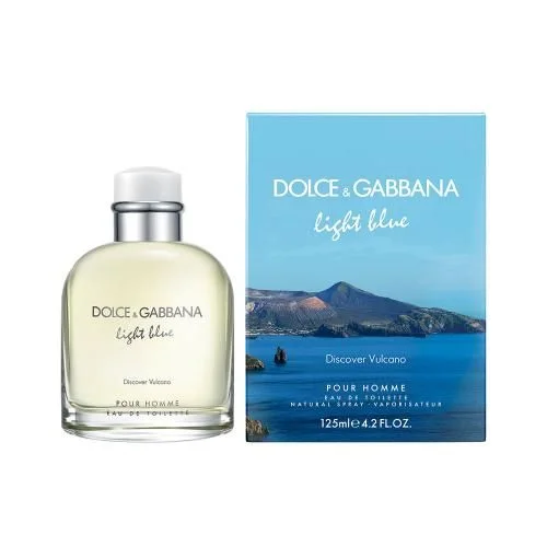 Dolce & Gabbana Light Blue Discover Vulcano EDT fragrance bottle